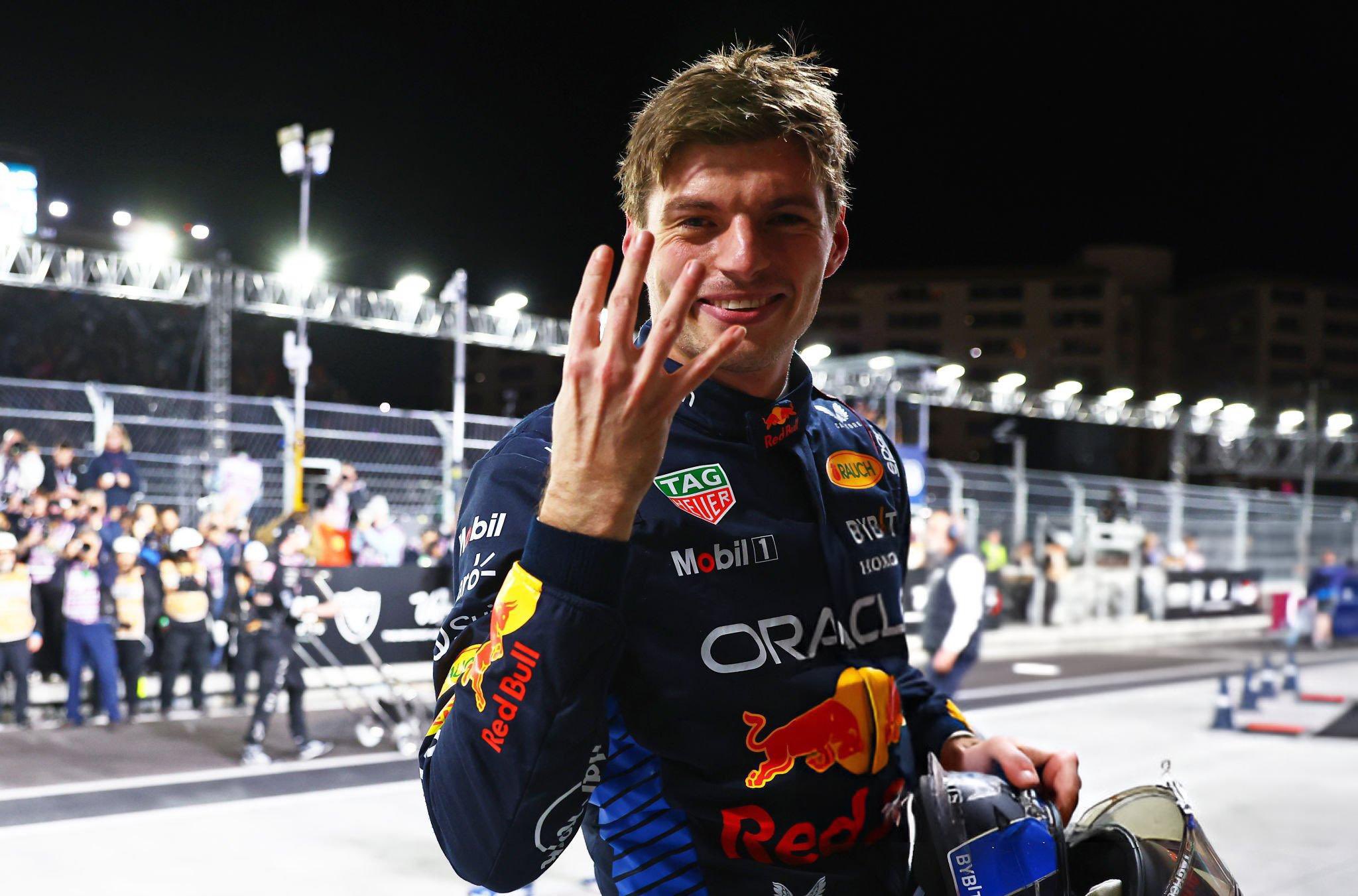 4 times WDC champion Max Verstappen